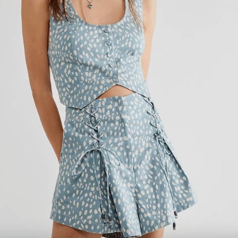 Free People Bennett Set Cloud Combo
